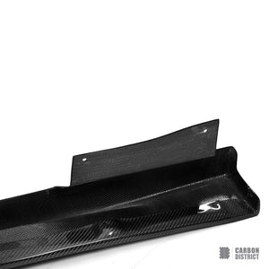 Nissan GT-R (R35) carbon fibre side skirts — view 8
