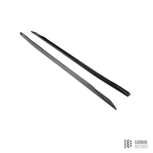 BMW 5 Series / i5 (G60) carbon fibre side skirt extensions — made to order in genuine carbon fibre