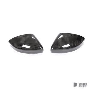 Land Rover Range Rover Sport (L494) carbon fibre mirror caps — full product view