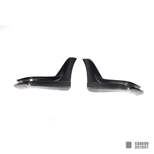 Honda Civic Type R (FL5) carbon fibre rear bumper corners — full product view