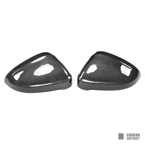 Audi RS4/RS5 (B9) carbon fibre mirror caps — view 7