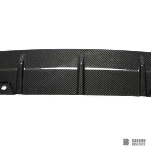 Toyota GR86 (ZN8) carbon fibre rear diffuser — UV-stable gloss finish detail