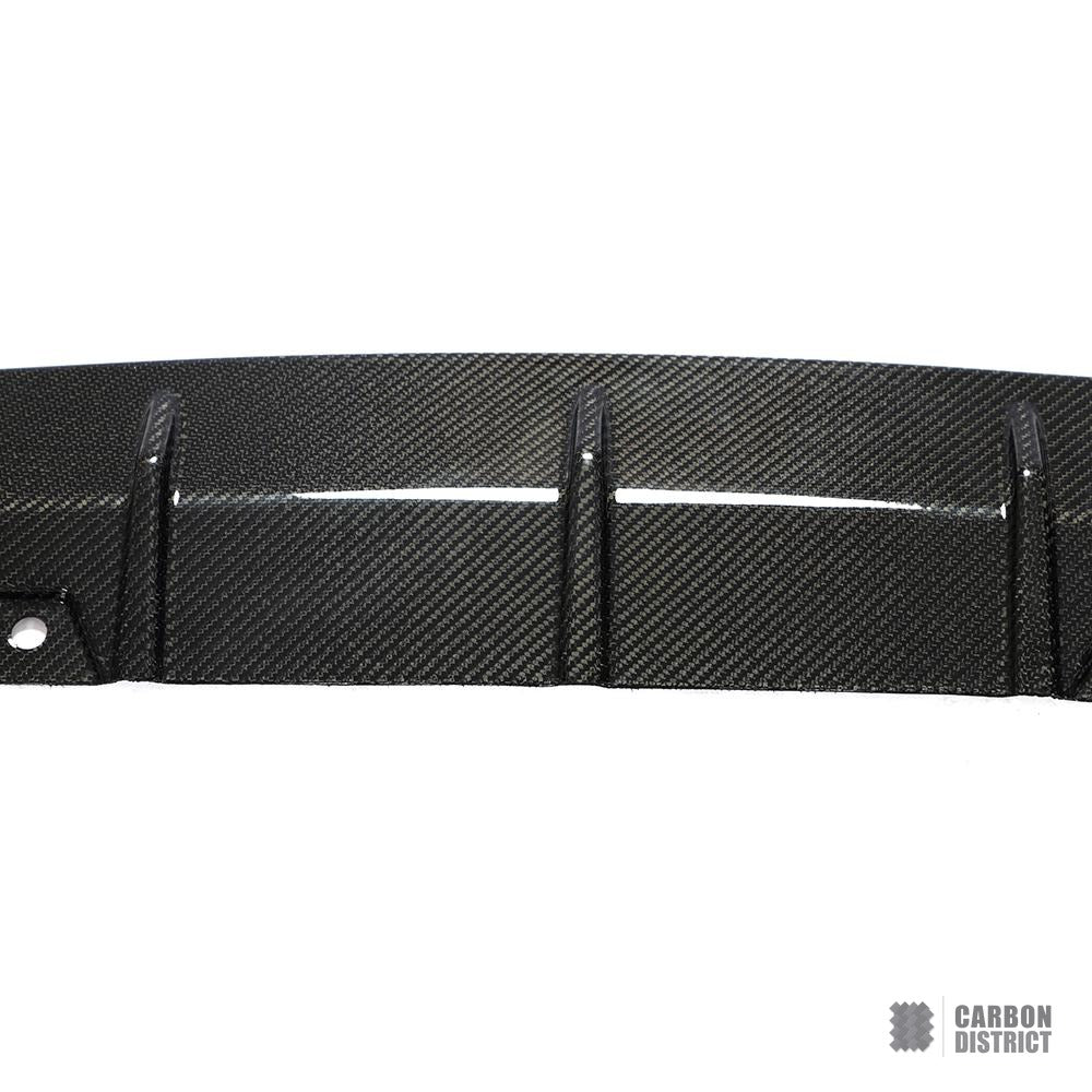 Toyota GR86 (ZN8) carbon fibre rear diffuser — UV-stable gloss finish detail