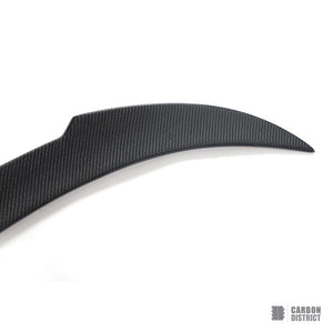 BMW 8 Series (G15/G16) carbon fibre spoiler — full product view