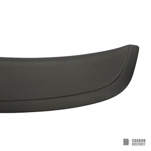 Porsche 718 Boxster (982.0) carbon fibre spoiler — UV-stable gloss finish detail