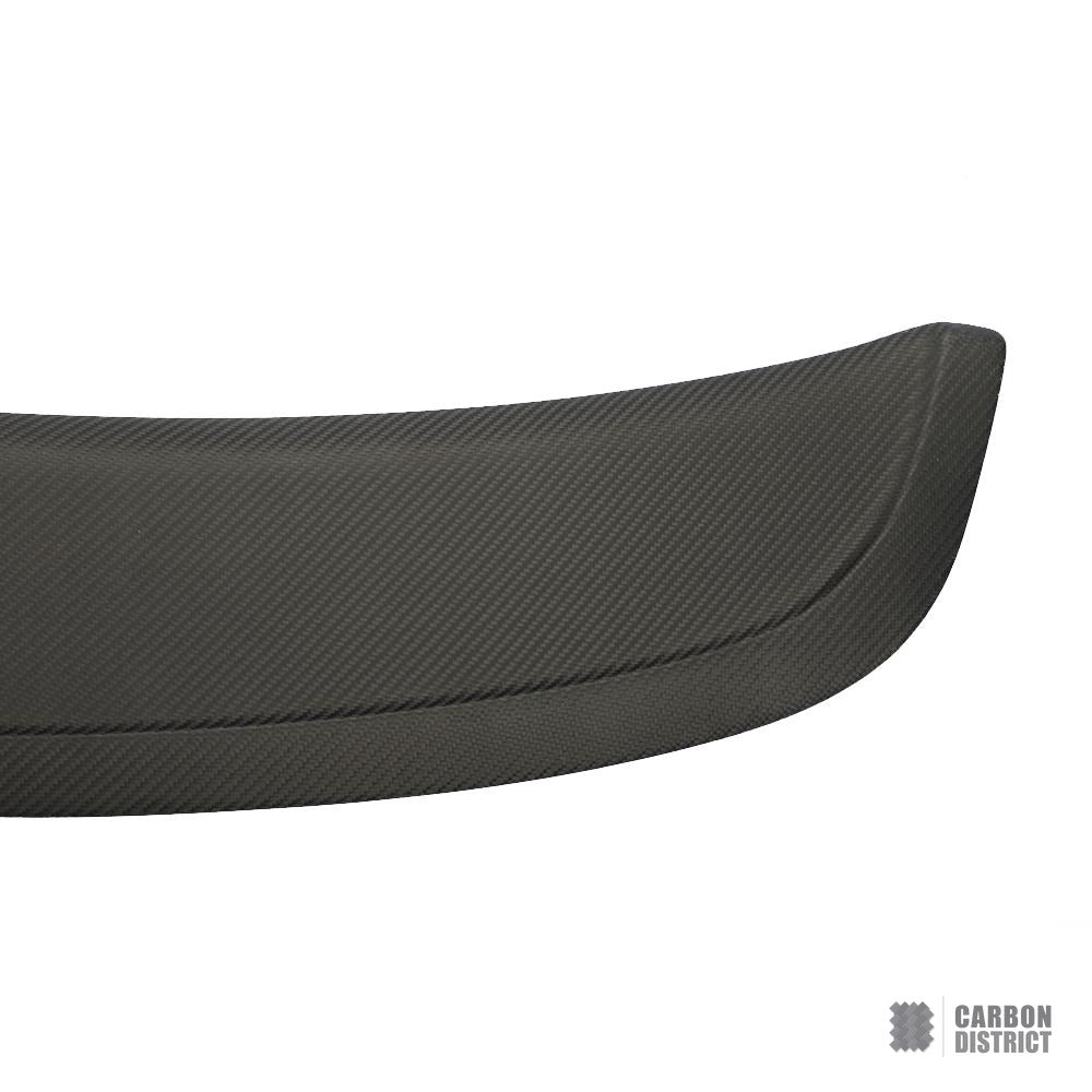 Porsche 718 Boxster (982.0) carbon fibre spoiler — UV-stable gloss finish detail