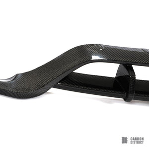 Mercedes E63 (W213) carbon fibre front lip — view 7