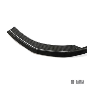Audi RS4 (B9.5) carbon fibre front lip — full product view