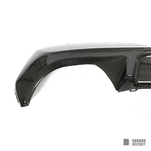 BMW 4 Series (G22/G23) carbon fibre rear diffuser — view 8