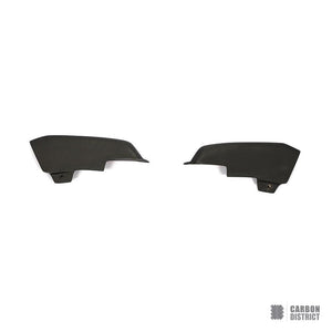 Porsche Boxster/Cayman (982.0) carbon fibre front canards — full product view