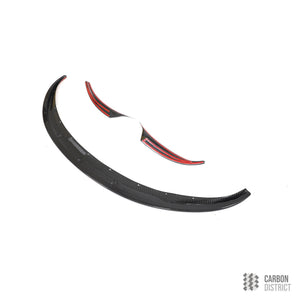 Tesla Model 3 (Highland) carbon fibre front lip — fits 2024+
