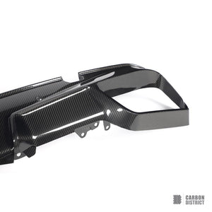 BMW X6M (F96) carbon fibre rear diffuser — view 9
