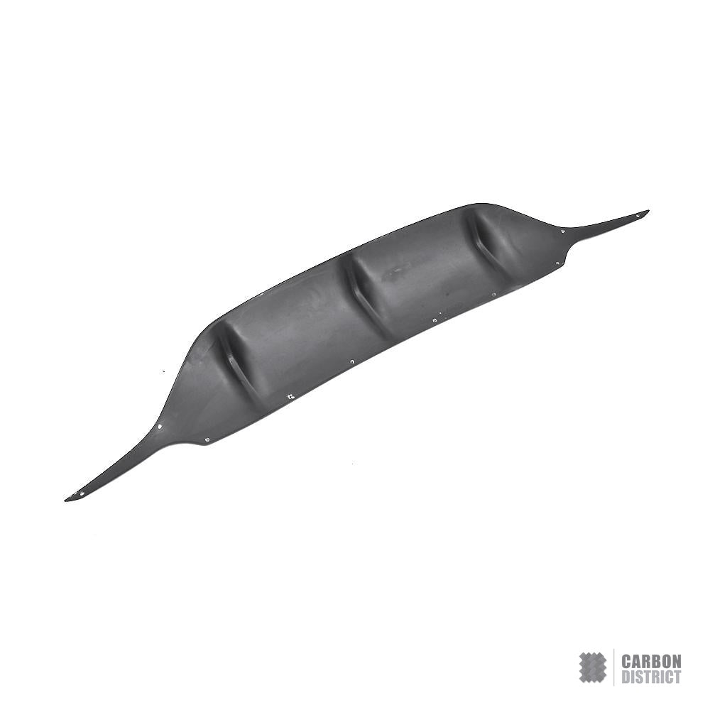 Mercedes E-Class Coupe (C238/A238) carbon fibre rear diffuser (V1) — UV-stable gloss finish