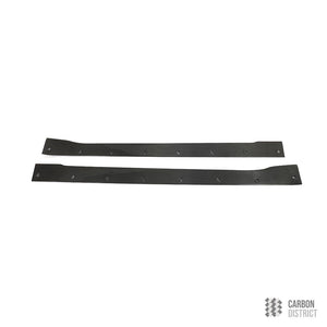 Tesla Model Y carbon fibre side skirts — fits 2020+