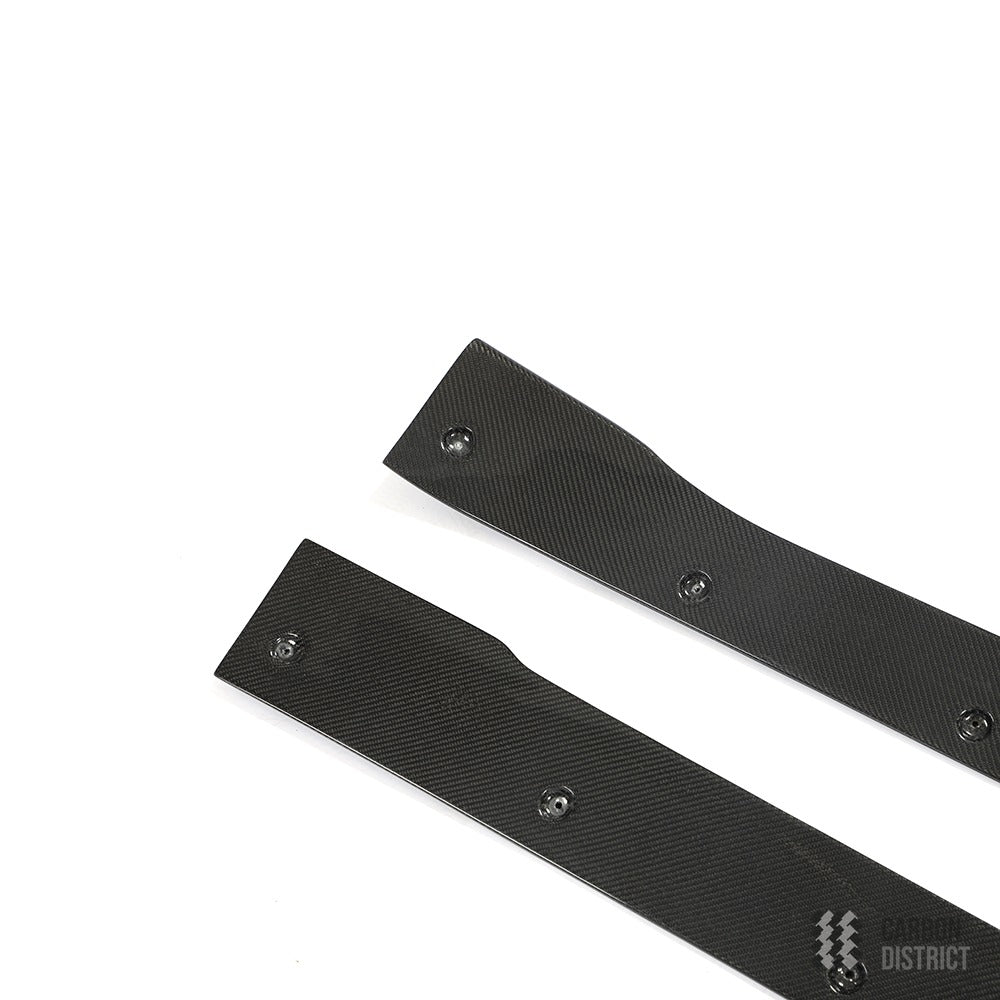 Tesla Model Y Carbon Fibre Side Skirts