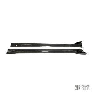 Tesla Model Y carbon fibre side skirts