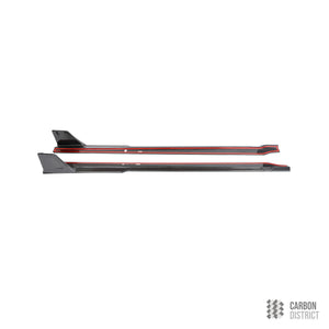 BMW M2 (G87) carbon fibre side skirts — fits 2023+