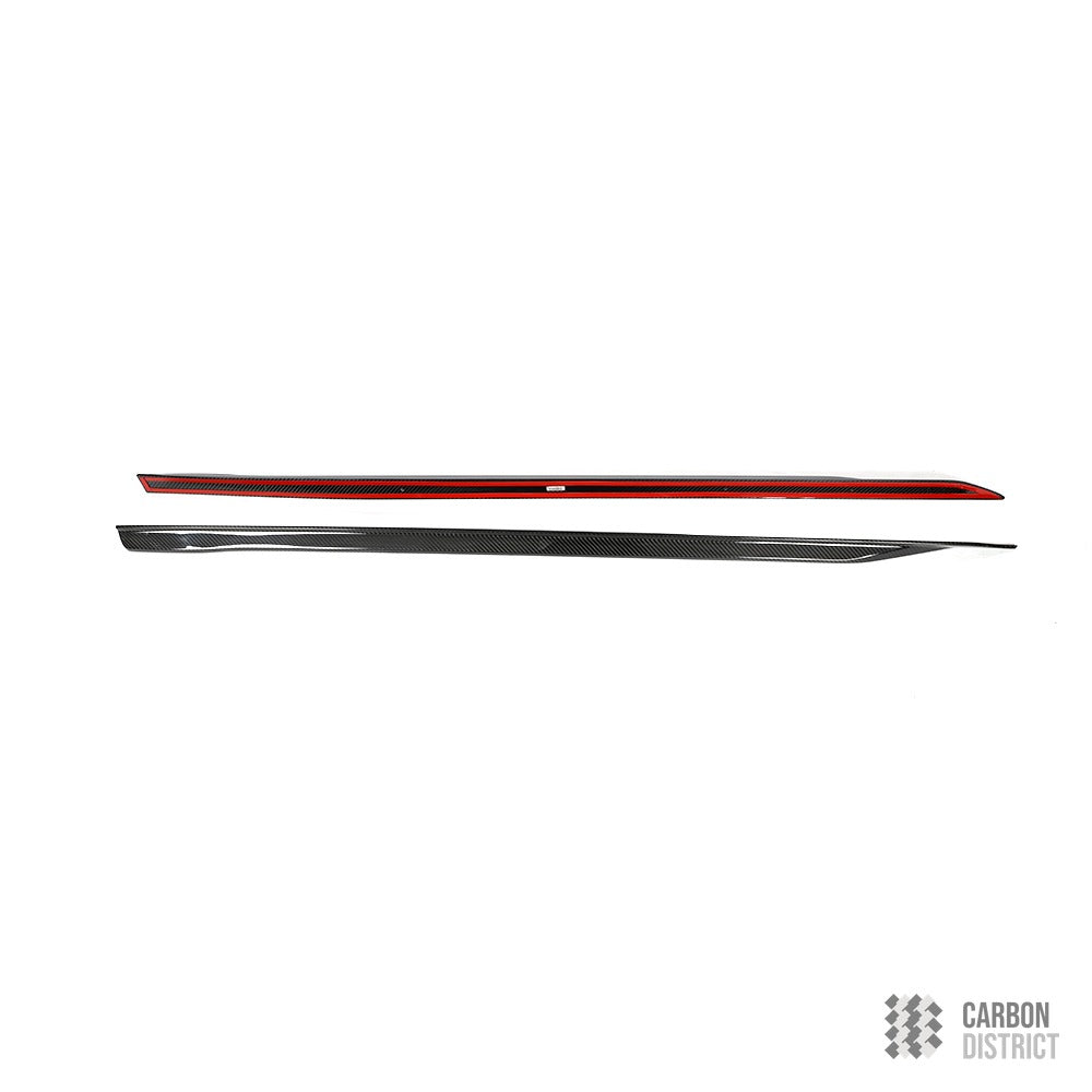 BMW 5 Series / i5 (G60) carbon fibre side skirt extensions