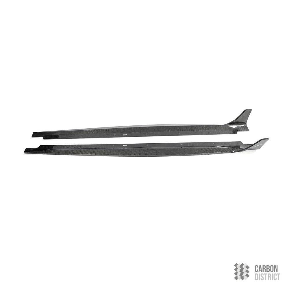 Audi S5 / A5 S-Line Sportback (B9.5) carbon fibre side skirts