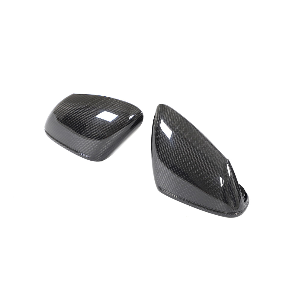 Porsche Taycan Dry Carbon Fibre Mirror Caps
