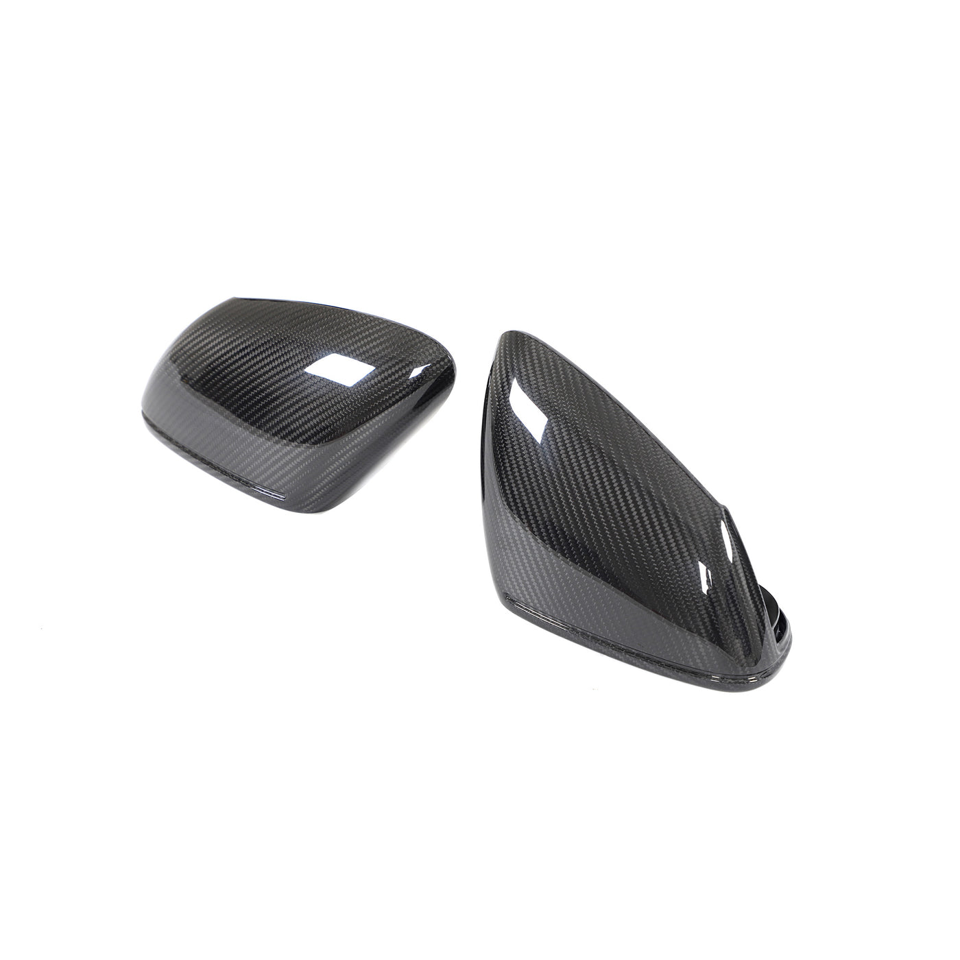 Porsche Taycan Dry Carbon Fibre Mirror Caps
