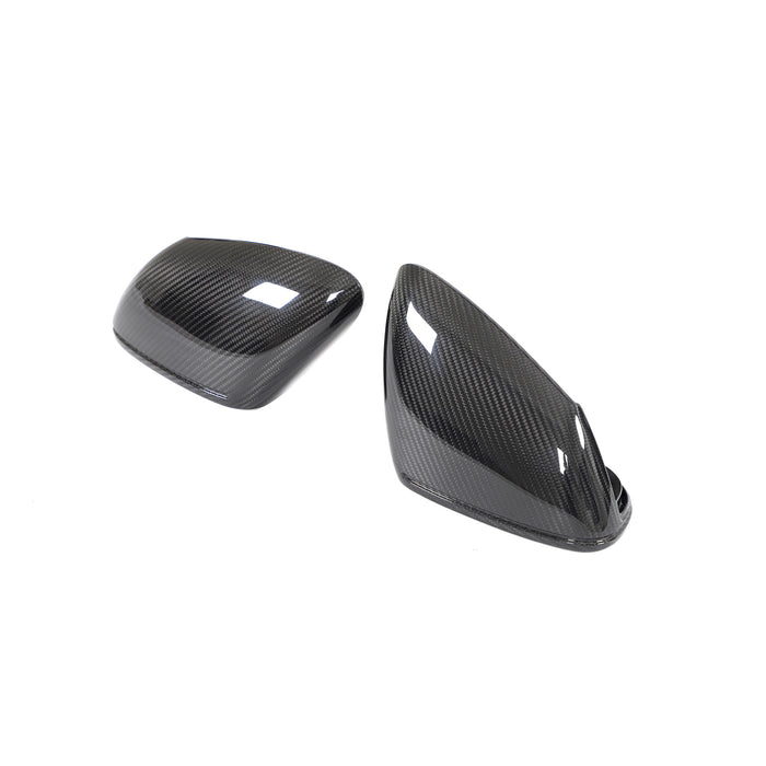 Porsche Taycan Dry Carbon Fibre Mirror Caps