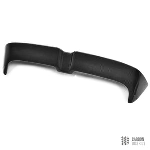 VW Golf (MK7/MK7.5) carbon fibre spoiler — 3K twill gloss finish