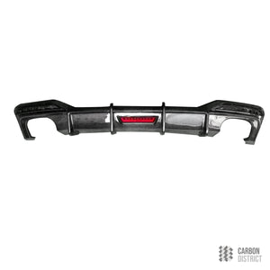 Audi A5/S5 (B9) carbon fibre rear diffuser — fits 2020-2024