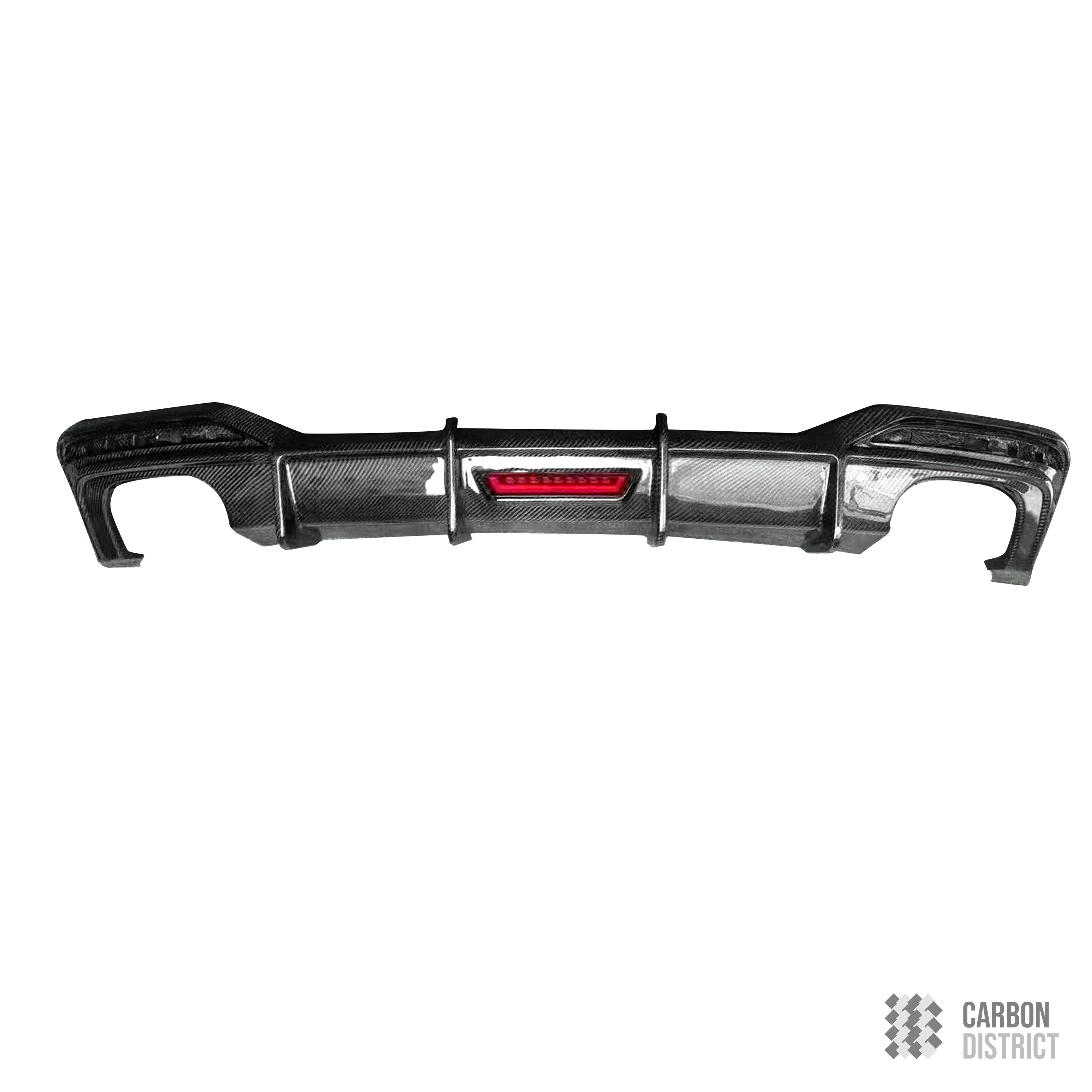 Audi A5/S5 (B9) carbon fibre rear diffuser (Lip Style)