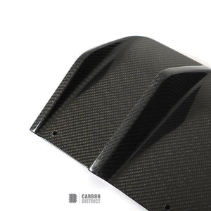 Porsche Macan / Macan GTS (95B.2) carbon fibre rear diffuser — view 7