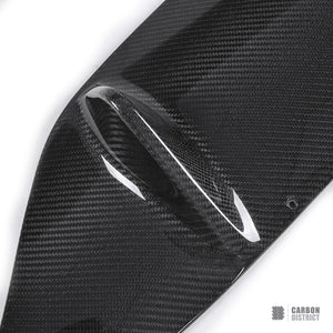 Mercedes E-Class Coupe (C238/A238) carbon fibre rear diffuser (V1) — view 5