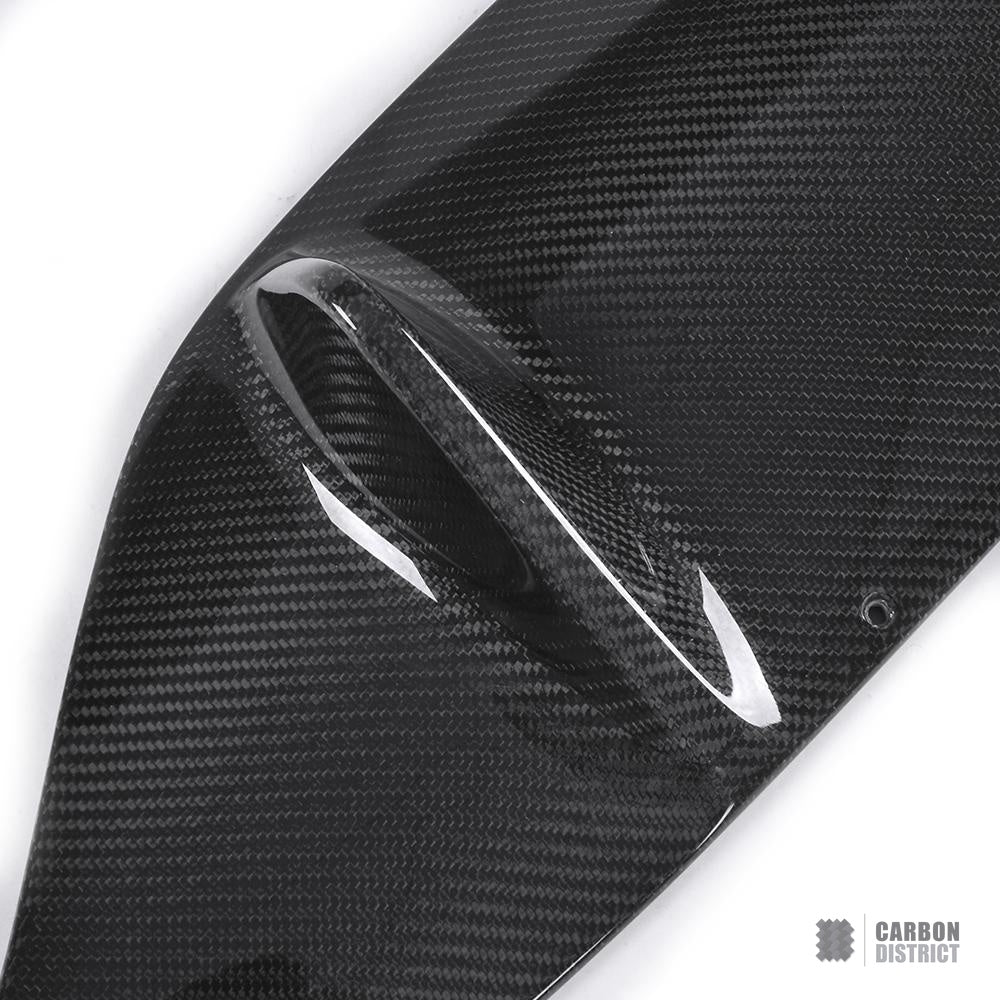 Mercedes E-Class Coupe (C238/A238) carbon fibre rear diffuser (V1) — view 5