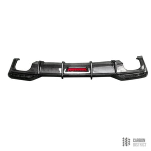 Audi A5/S5 (B9) carbon fibre rear diffuser — made to order in genuine carbon fibre