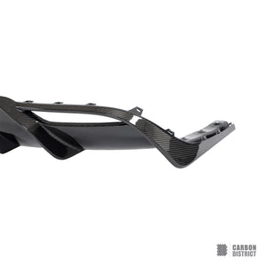 Tesla Model 3 (Highland) carbon fibre rear diffuser — made to order in genuine carbon fibre