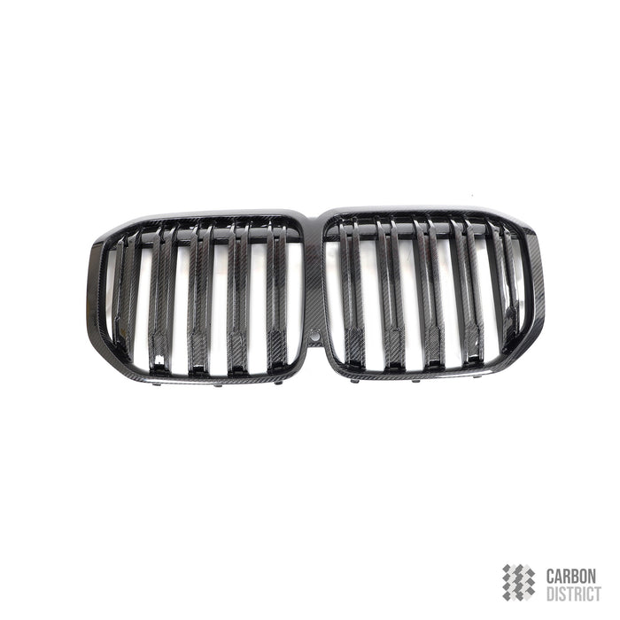 BMW X7 (G07) Dry Carbon Fibre Kidney Grille