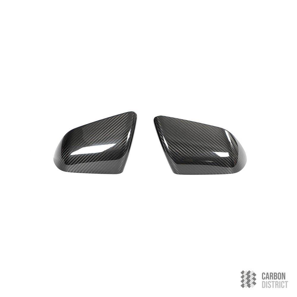 Ford Mustang carbon fibre mirror caps