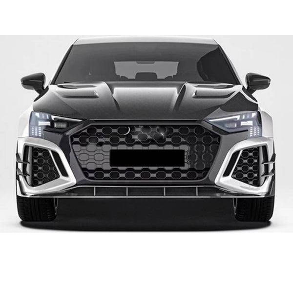 Audi RS3 8Y Carbon Fibre Front Bumper Canards