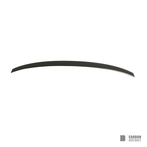 Audi A4/S4 (B9) carbon fibre spoiler (V2) — UV-stable gloss finish
