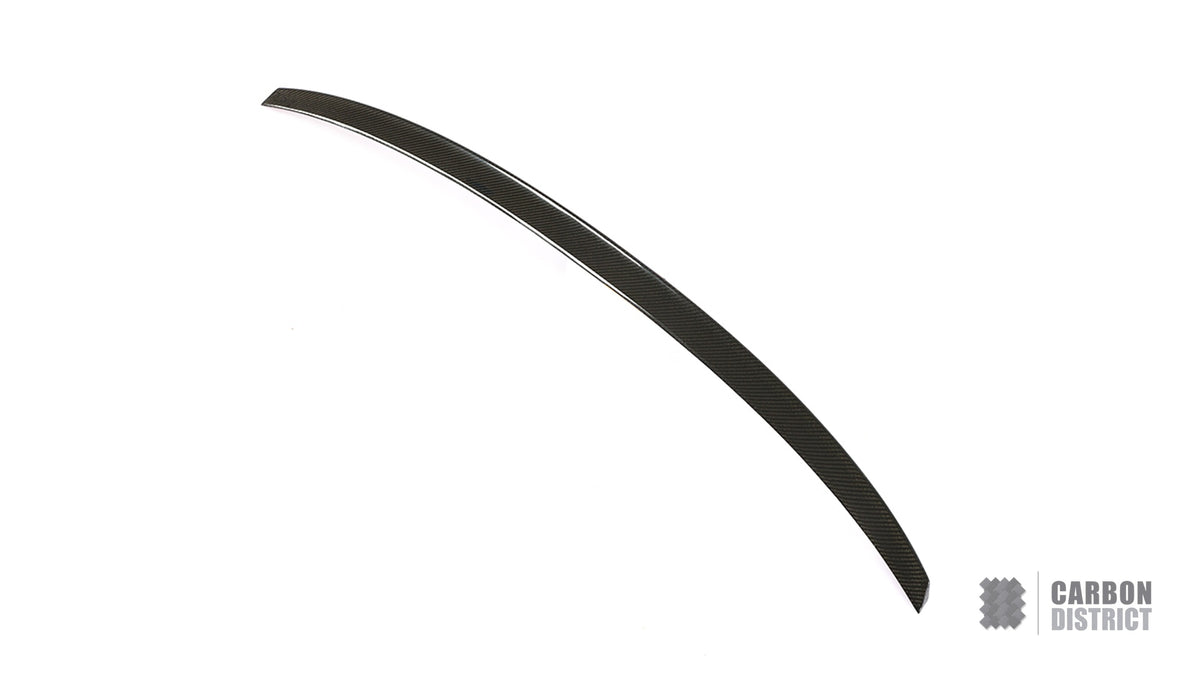 Audi A4/S4 (B9) carbon fibre spoiler (V2) — fits 2016-2025
