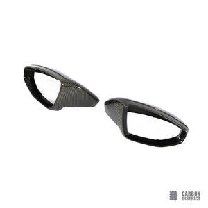 Audi A6/S6/RS6/A7/S7/RS7 (C8) carbon fibre mirror caps (replacement) — view 6