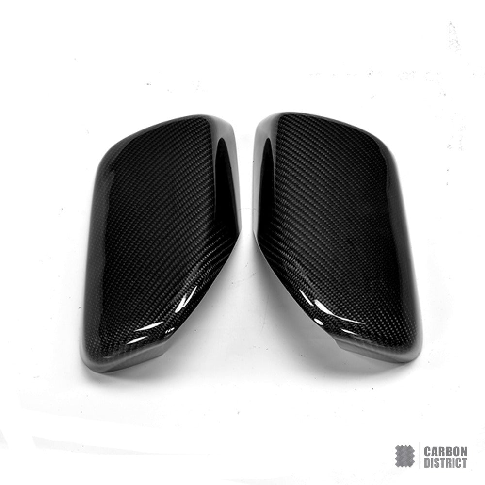 BMW 5/6 Series (E60/E61/E63/E64) carbon fibre mirror caps — view 4
