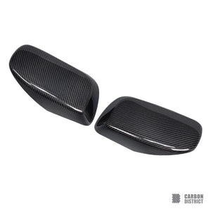 BMW 5/6 Series (E60/E61/E63/E64) carbon fibre mirror caps — view 5