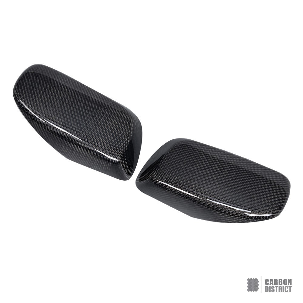 BMW 5/6 Series (E60/E61/E63/E64) carbon fibre mirror caps — view 5