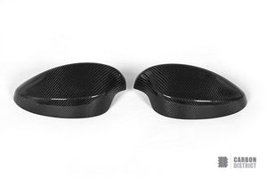 BMW 3 Series (E90) Carbon Fibre Mirror Caps V2