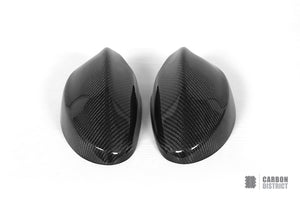 BMW 3 Series (E90) Carbon Fibre Mirror Caps V2