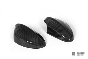 BMW 3 Series (E90) Carbon Fibre Mirror Caps V2