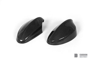 BMW 3 Series (E90) Carbon Fibre Mirror Caps V2