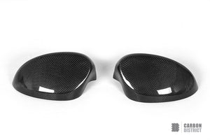 BMW 3 Series (E92) Carbon Fibre Mirror Caps V2