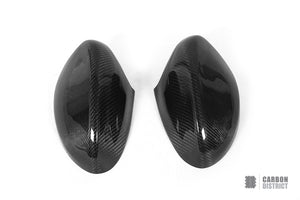 BMW 3 Series (E92) Carbon Fibre Mirror Caps V2