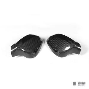 BMW 3 Series (E92) Carbon Fibre Mirror Caps V3